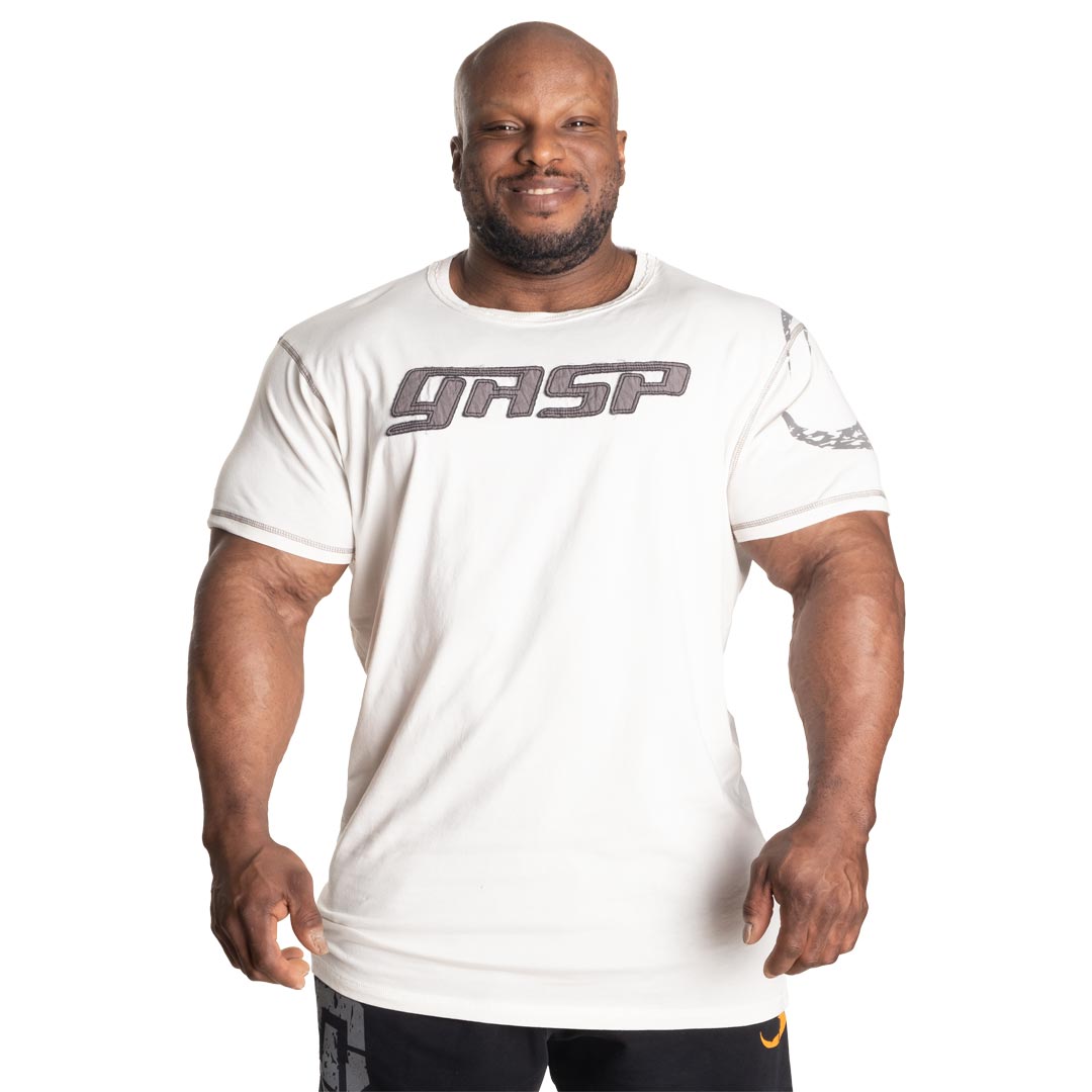 GASP Pro Logo Tee Off White