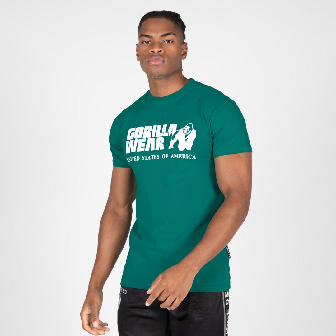 Gorilla Wear Classic T-Shirt Teal Green