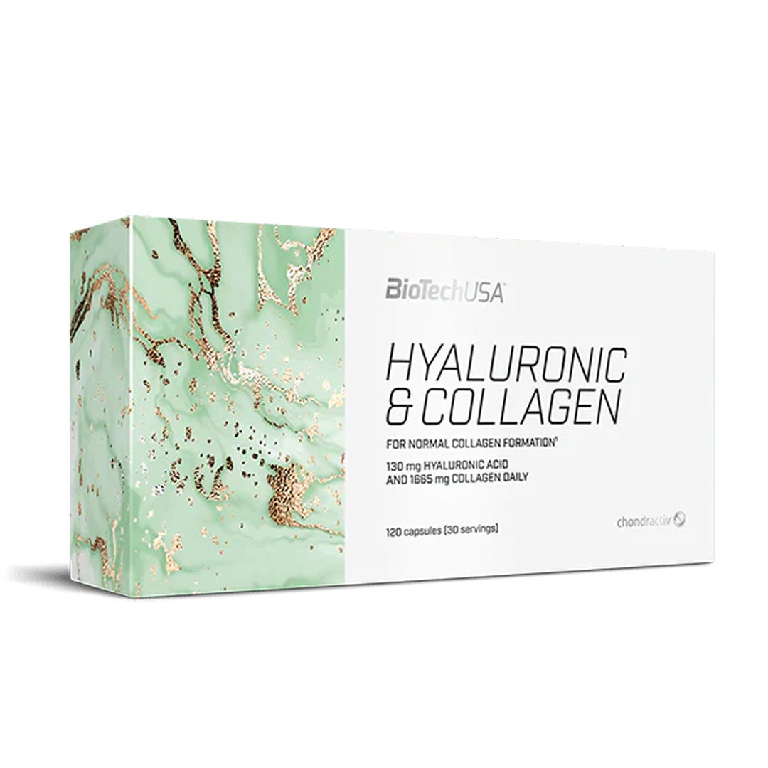 BioTechUSA Hyaluronic & Collagen 120 caps