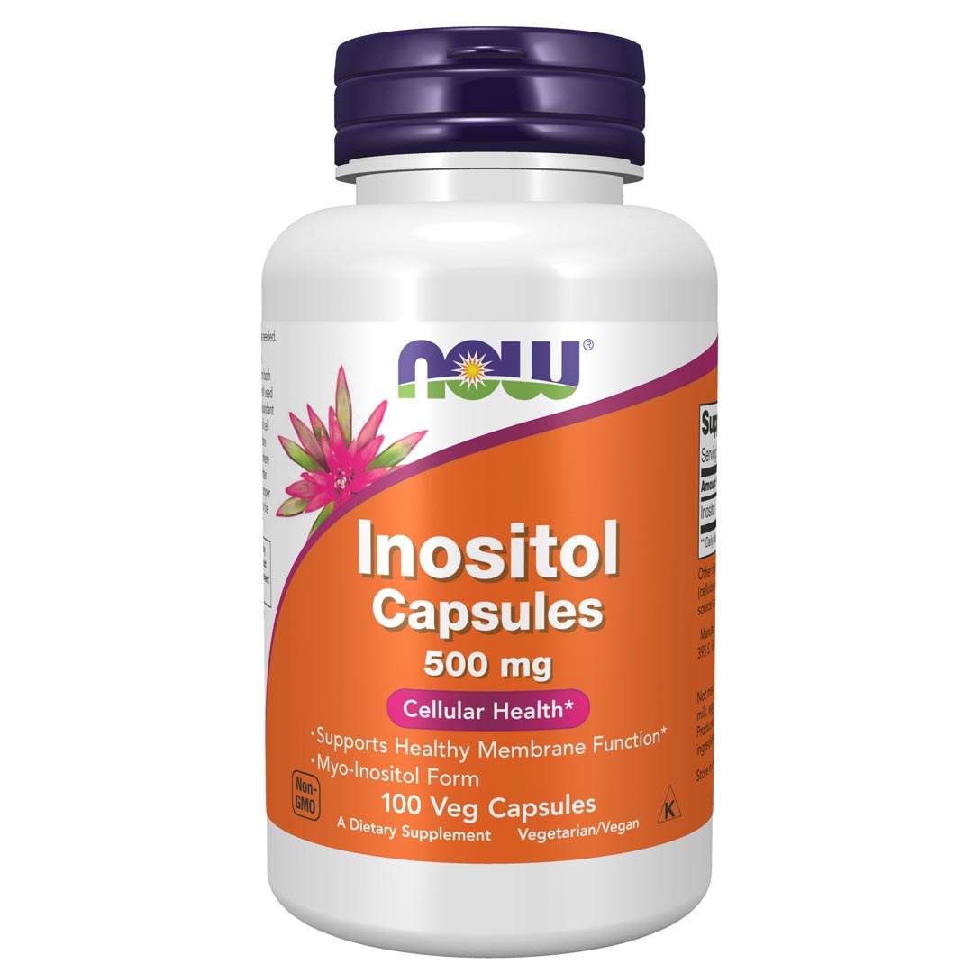 NOW Inositol 500 mg 100 caps