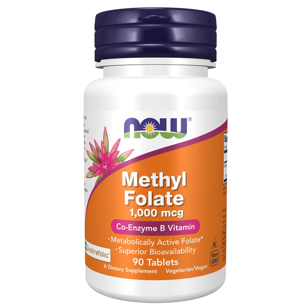 NOW Methylfolate 1000mcg 90 tabs