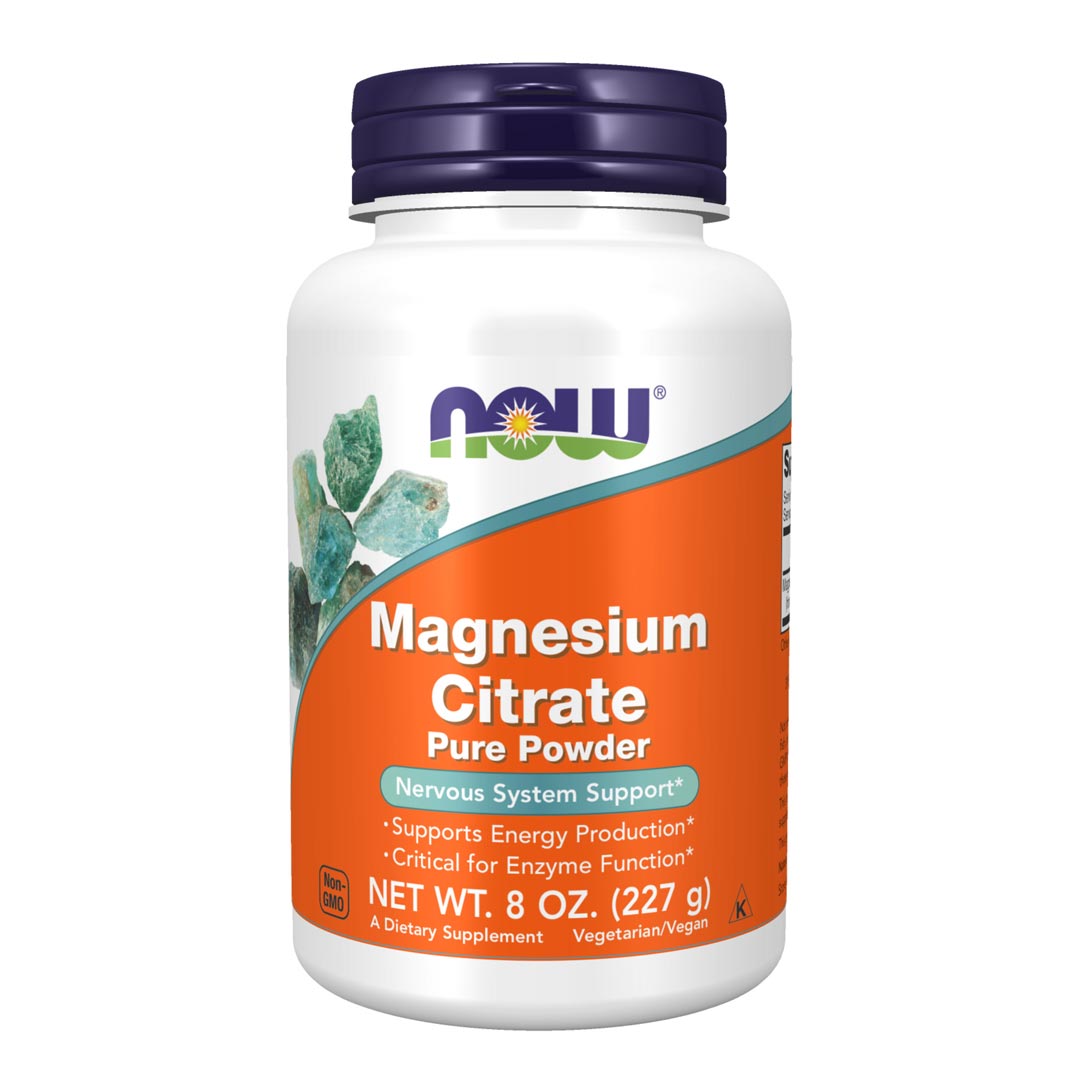 NOW Magnesium Citrate Powder 227 g