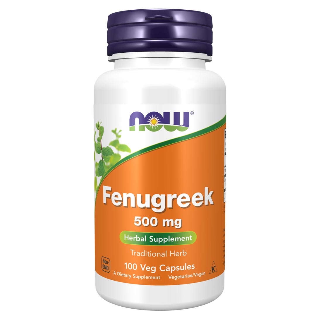 NOW Fenugreek 500 mg 100 caps