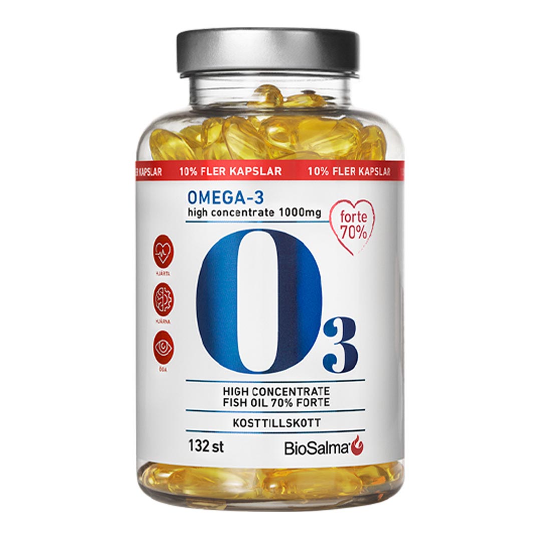 BioSalma Omega-3 Forte 70% 1000 mg 132 caps
