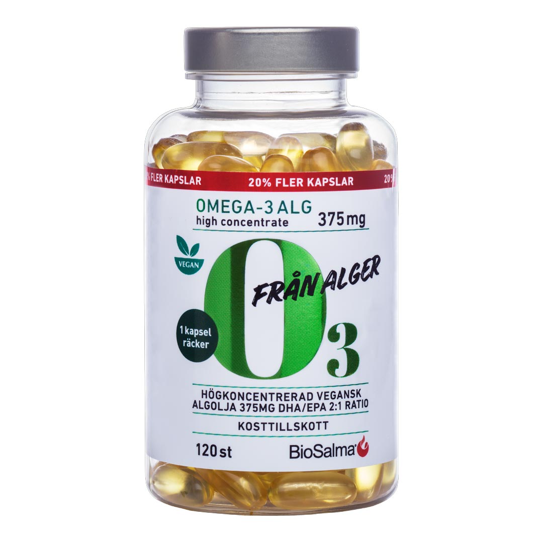 BioSalma Omega-3 Alg 375 mg 120 caps