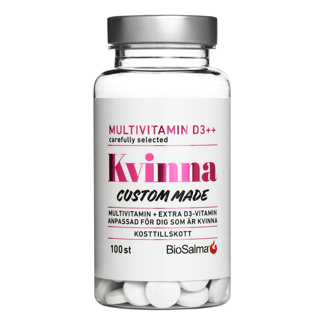 BioSalma Multivitamin Kvinna D3++ 100 tabs