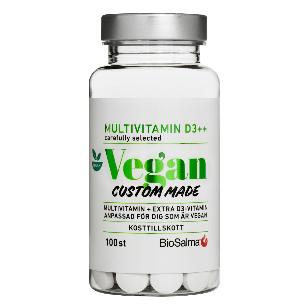 BioSalma Multivitamin Vegan D3++ 100 tabs