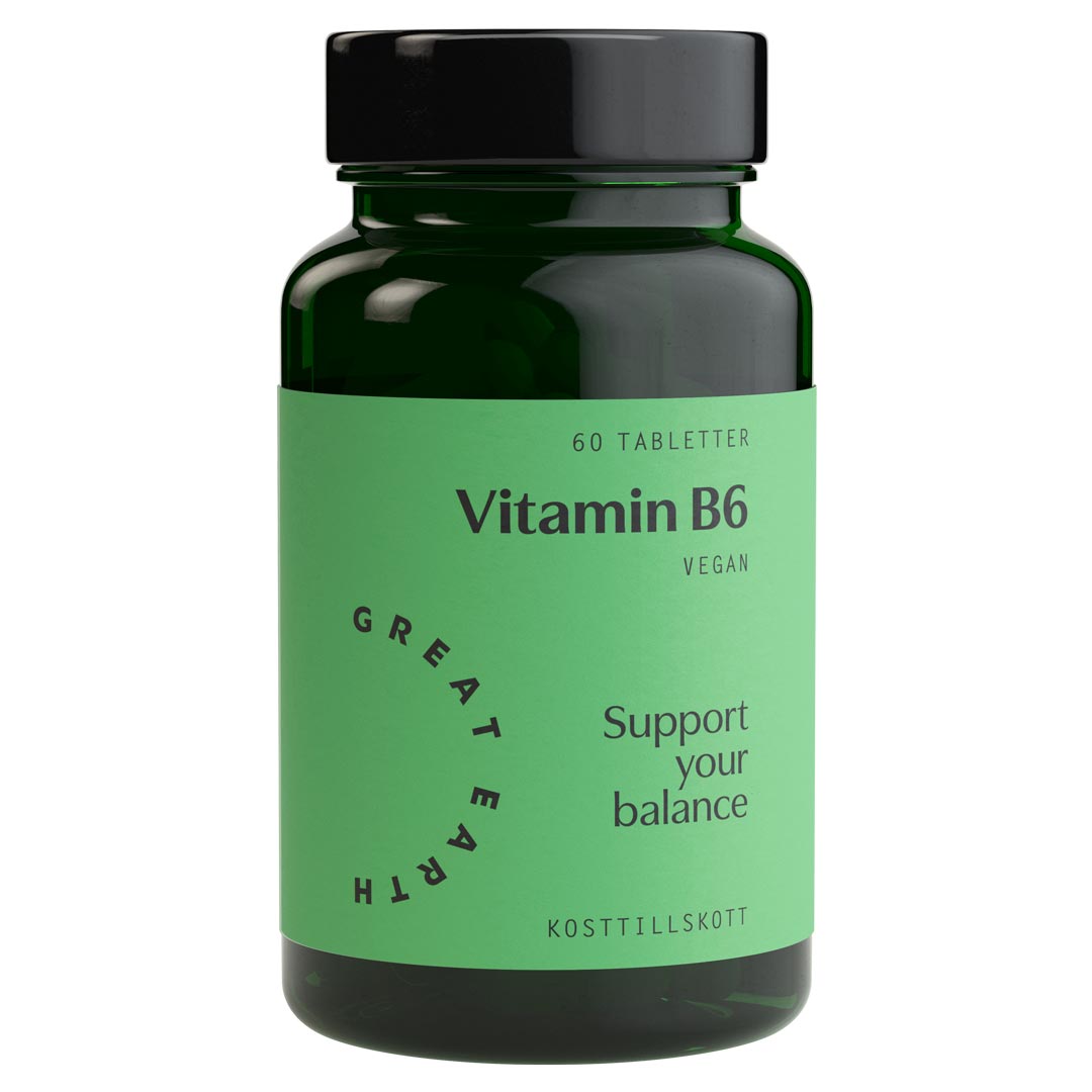 Great Earth Vitamin B6 60 tabs