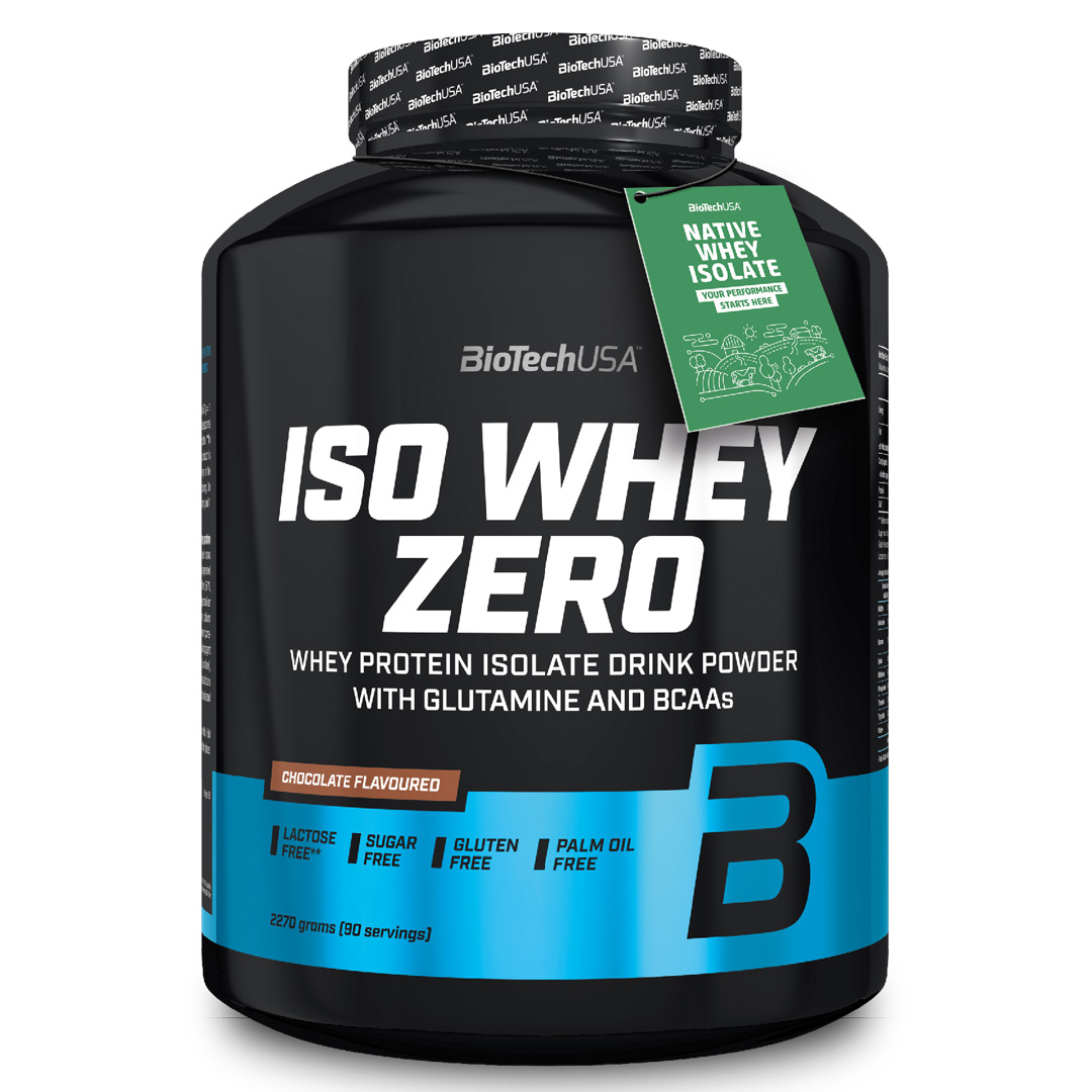 BioTechUSA Iso Whey Zero Laktosfri 2.27 kg Vassleprotein