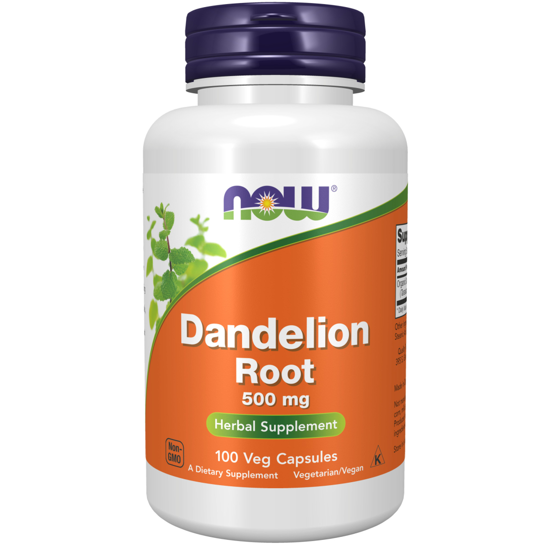 NOW Dandelion Root 500 mg 100 caps