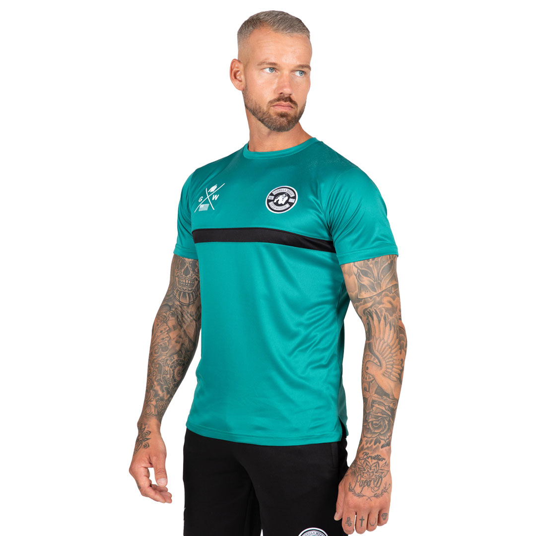 Gorilla Wear Vernon T-Shirt Teal Green