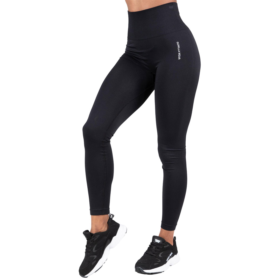 Gorilla Wear Quincy Seamless Leggings Black