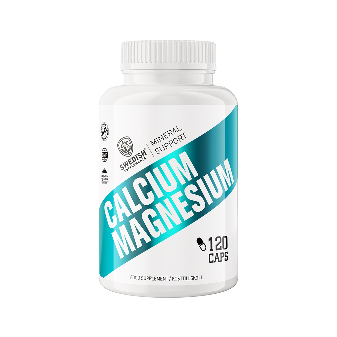 Swedish Supplements Calcium + Magnesium 120 caps