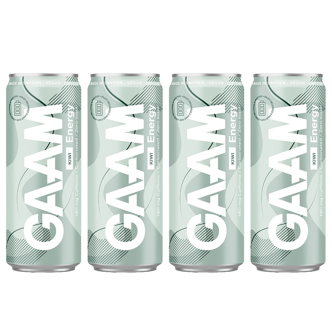 4 x GAAM Energy 330 ml Kiwi