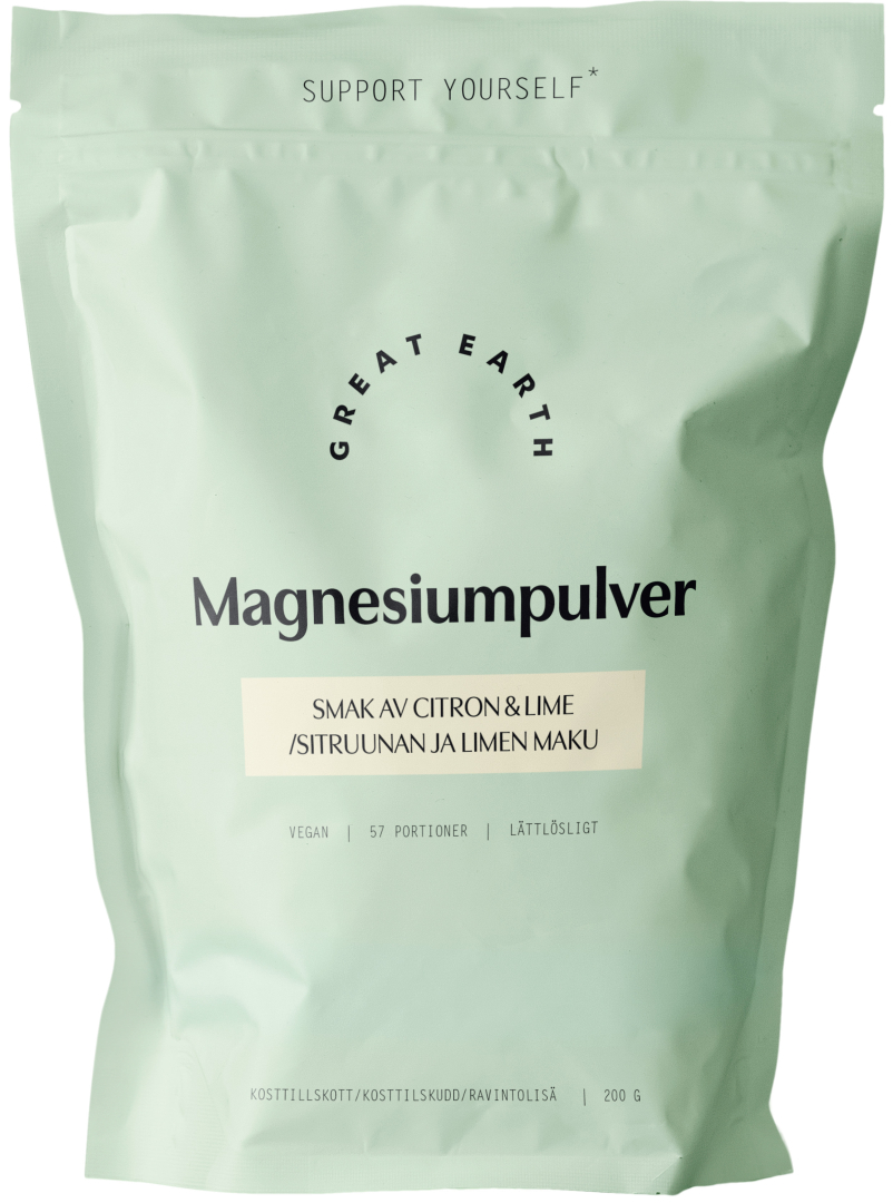 Great Earth Magnesiumpulver 200 g Citron & Lime