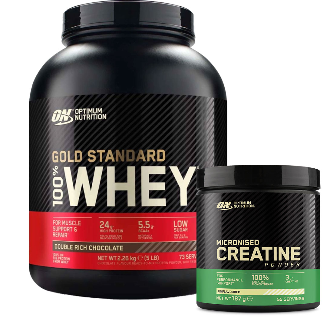 Whey Gold Standard 2.2 kg + Creatine 187 g