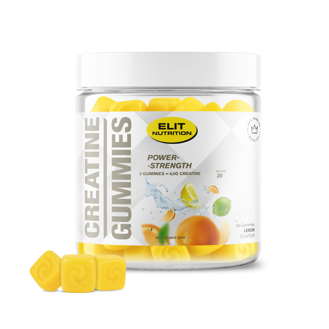 Elit Nutrition Creatine Gummies 60 pcs Lemonade