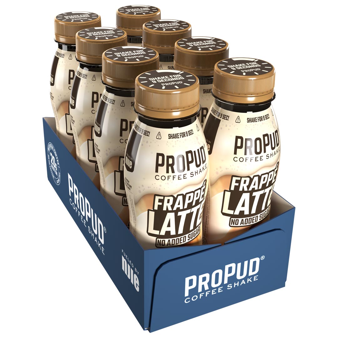 8 x NJIE ProPud Coffee Shake 203 ml