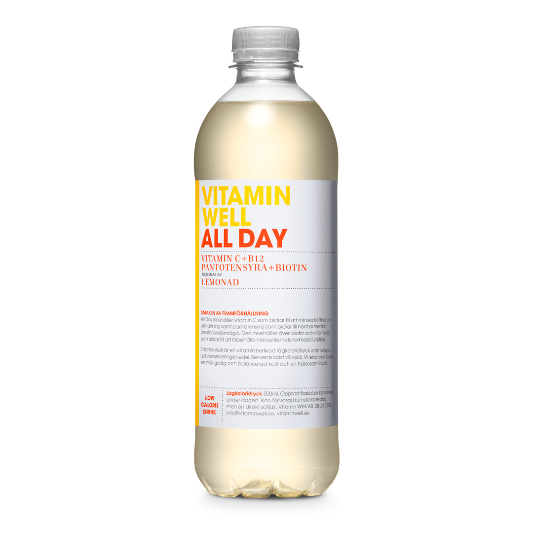 Vitamin Well 500 ml All day