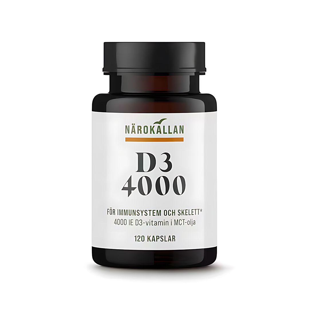 Närokällan D3 4000 IE 120 caps