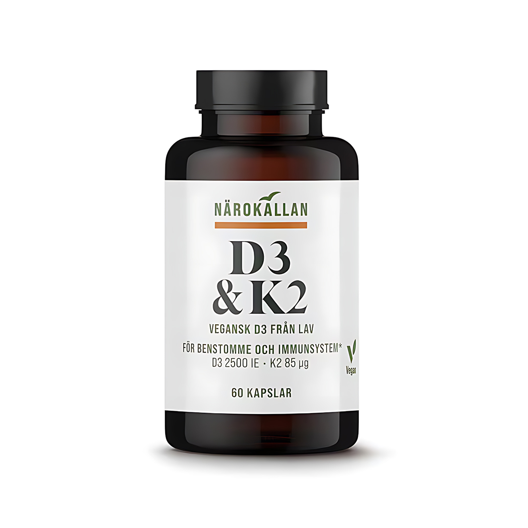 Närokällan D3 & K2 60 caps