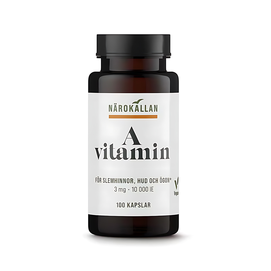 Närokällan A-vitamin 100 caps