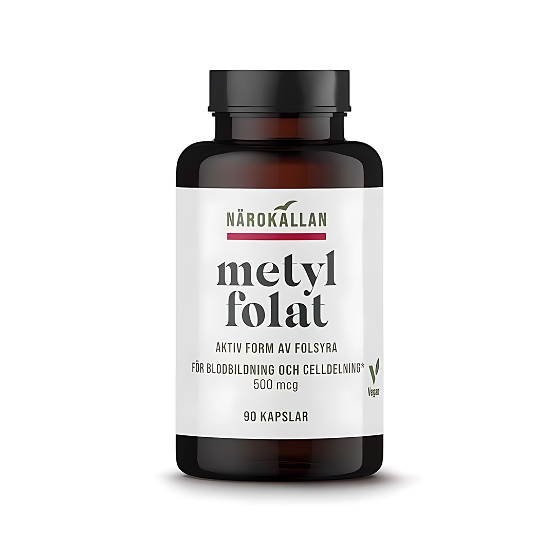 Närokällan Metylfolat 90 caps