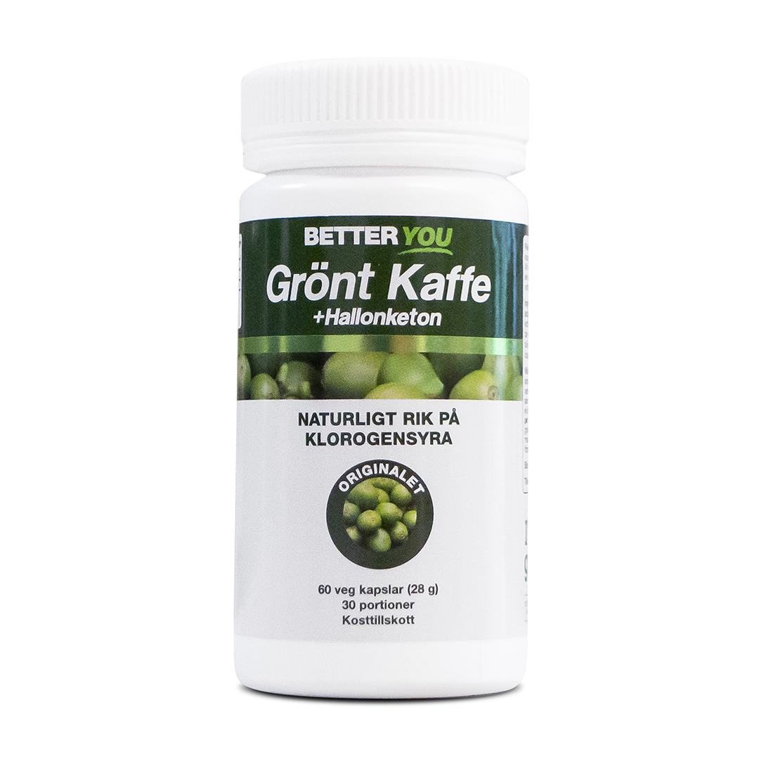 Better You Grönt Kaffe + Hallonketon 60 kaps