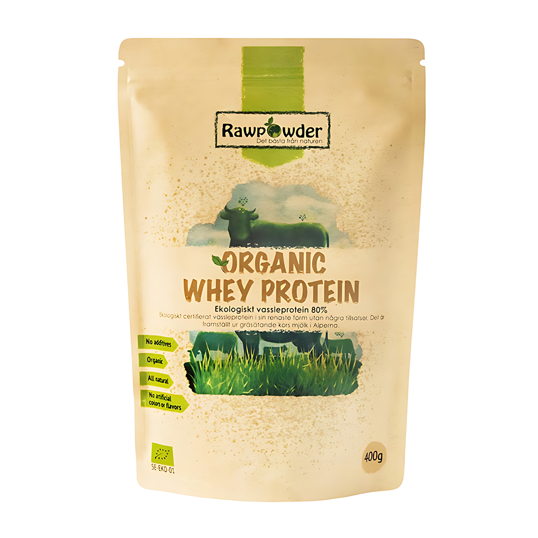 Rawpowder Organic Whey Protein 400 g