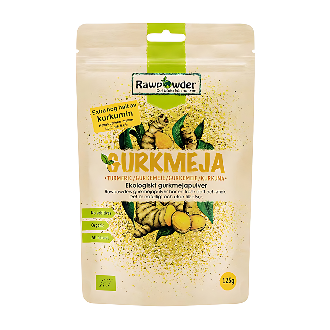 Rawpowder Gurkmeja 125 g