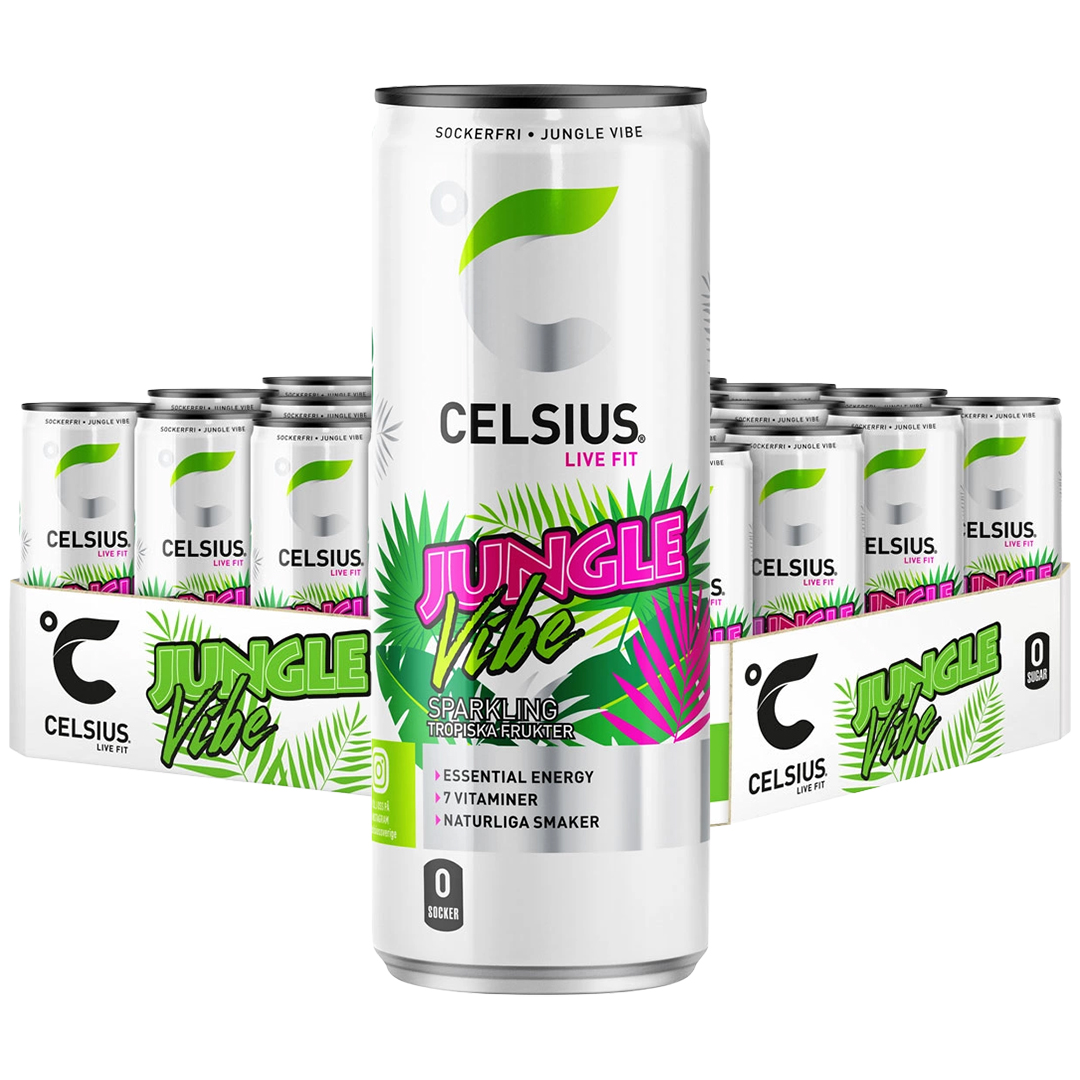 24 x Celsius 355 ml Jungle Vibe SUPER DEAL