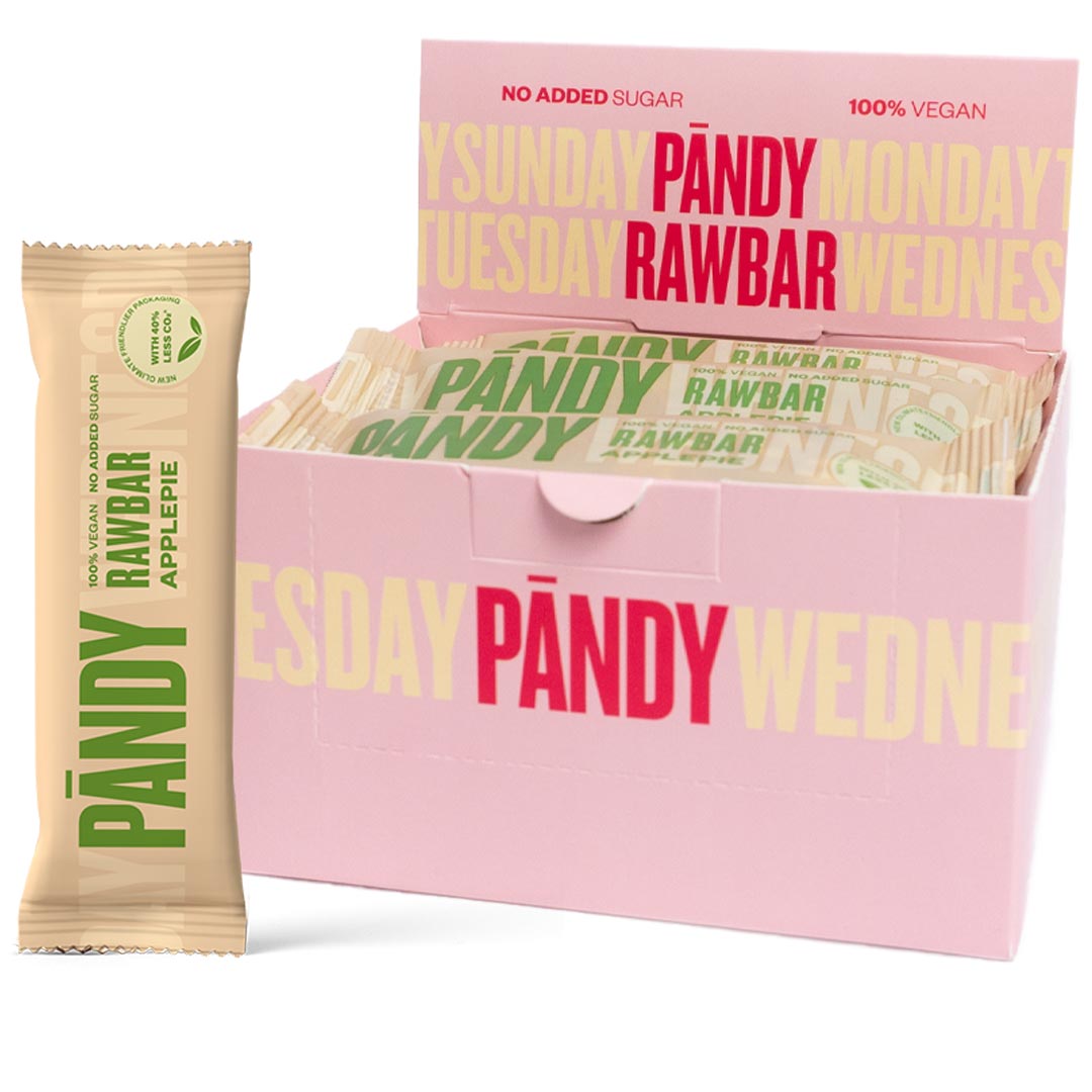 15 x Pändy Raw Bar 35 g Mixlåda