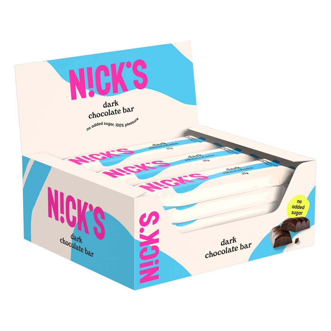 15 x Nicks Dark Chocolate 25 g