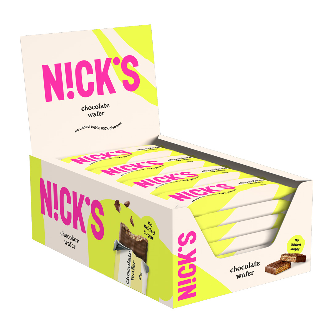 24 x Nicks Chocolate Wafer 35 g