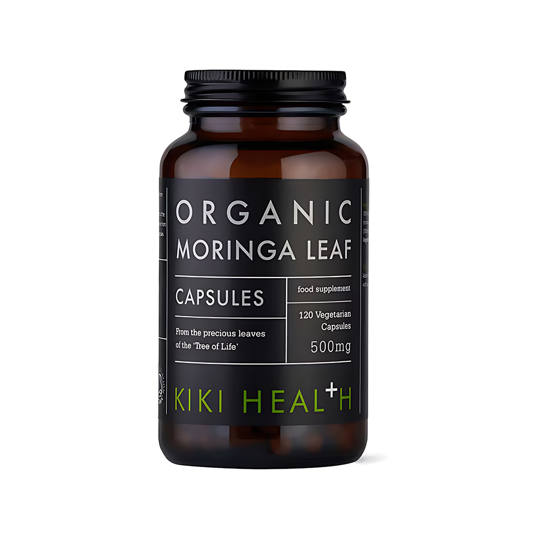 KIKI Health Organic Moringa Leaf 120 caps