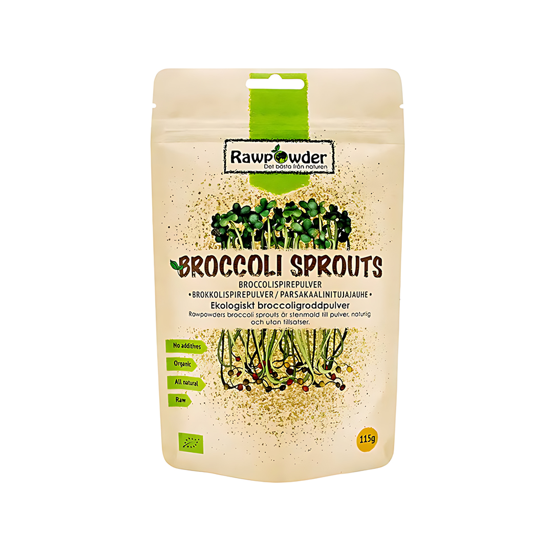 Rawpowder Broccoligroddar pulver 115 g