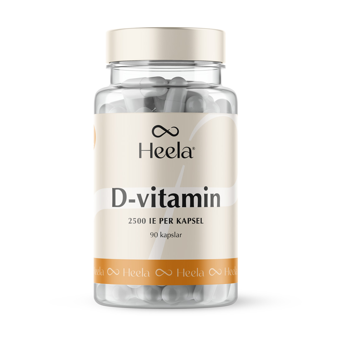 Heela D-vitamin 2500ie 90 caps