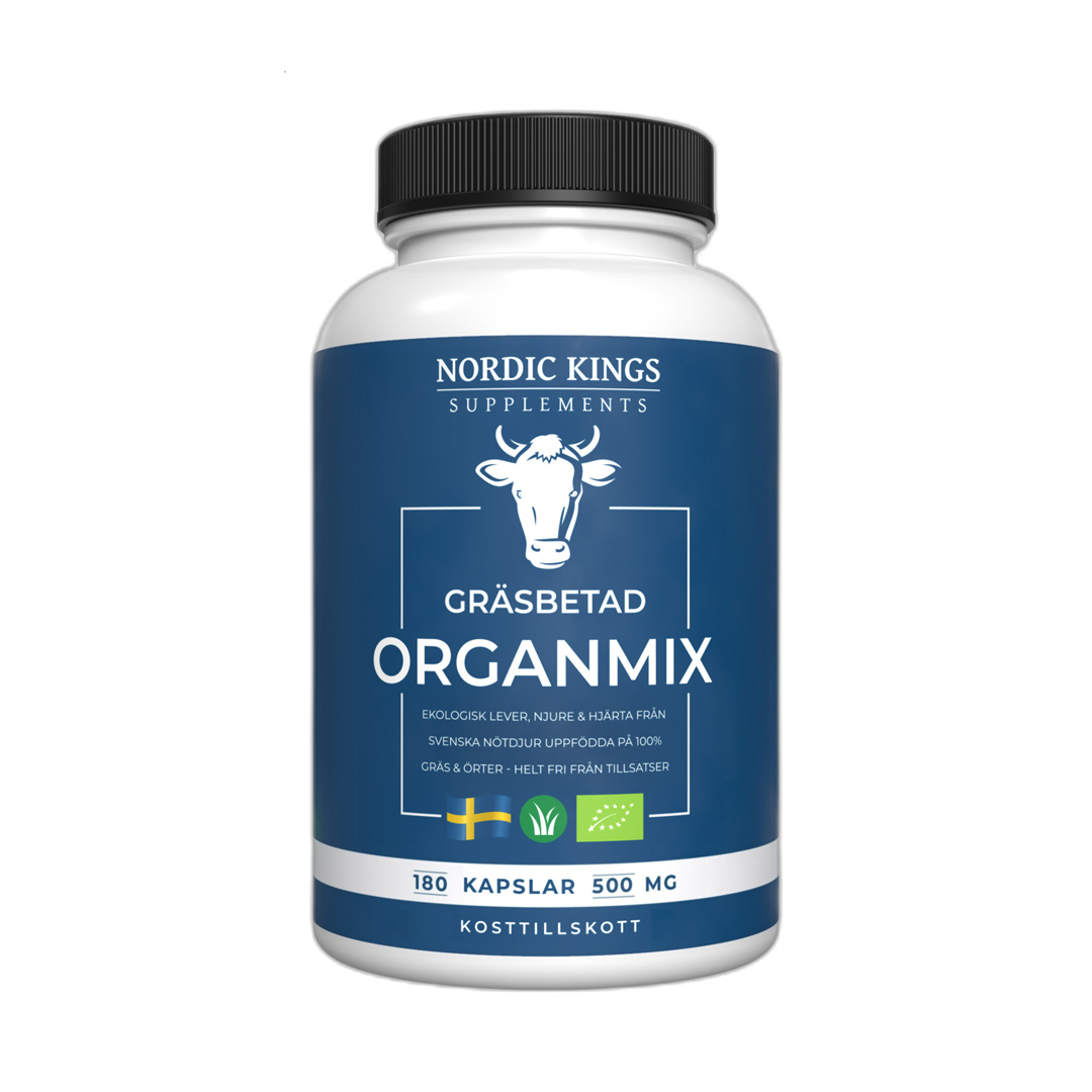 Nordic Kings Gräsbetad Organmix EKO 180 caps