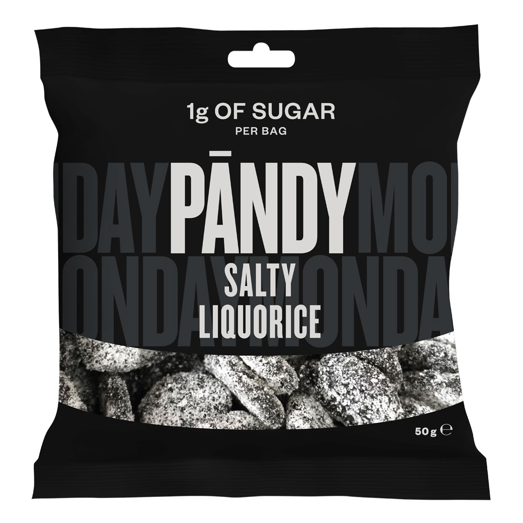 Pändy Candy 50 g Salty Liquorice