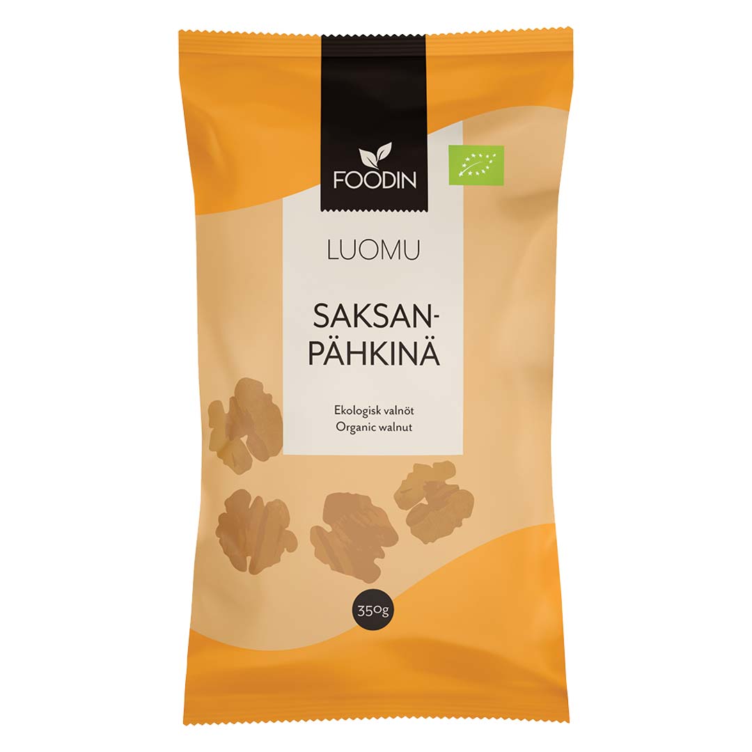 Foodin Organic Walnuts Raw 350 g