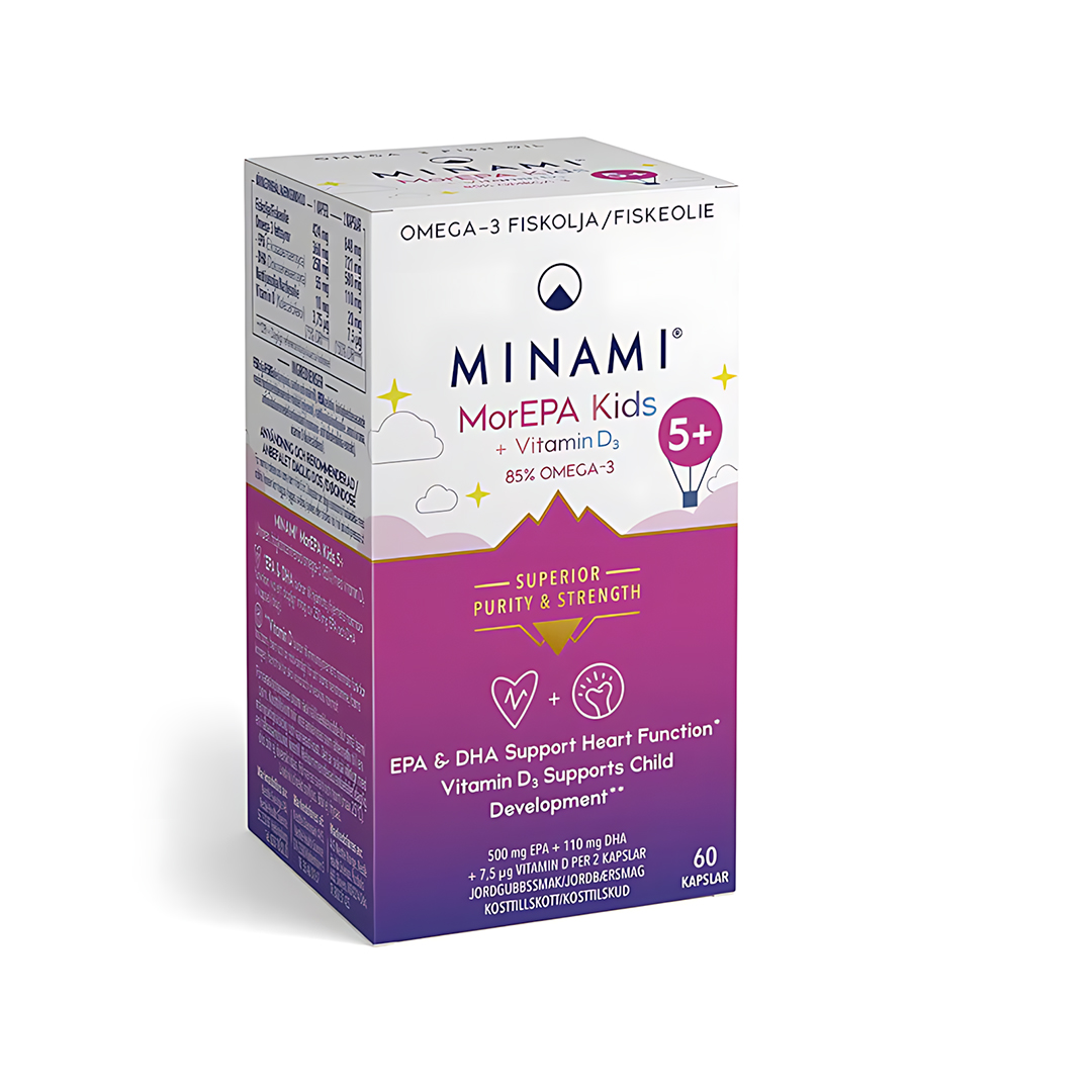 Minami MorEPA Kids 85% 60 caps