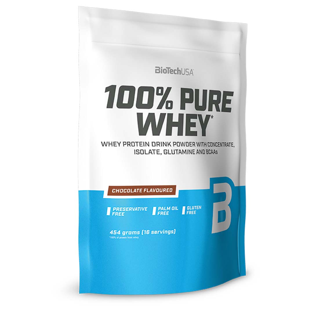 BioTechUSA 100% Pure Whey 454 g Vassleprotein