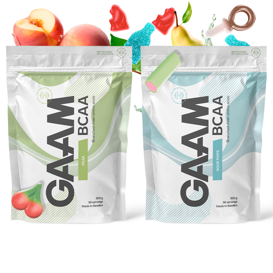 2 x GAAM BCAA 400 g