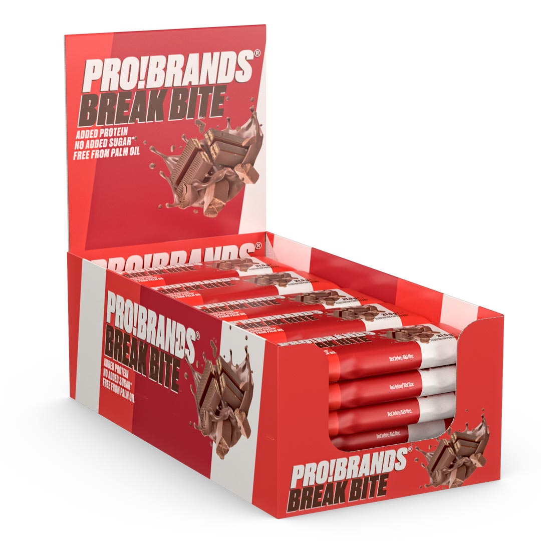 25 x Pro Brands Breakbite 22 g Chocolate