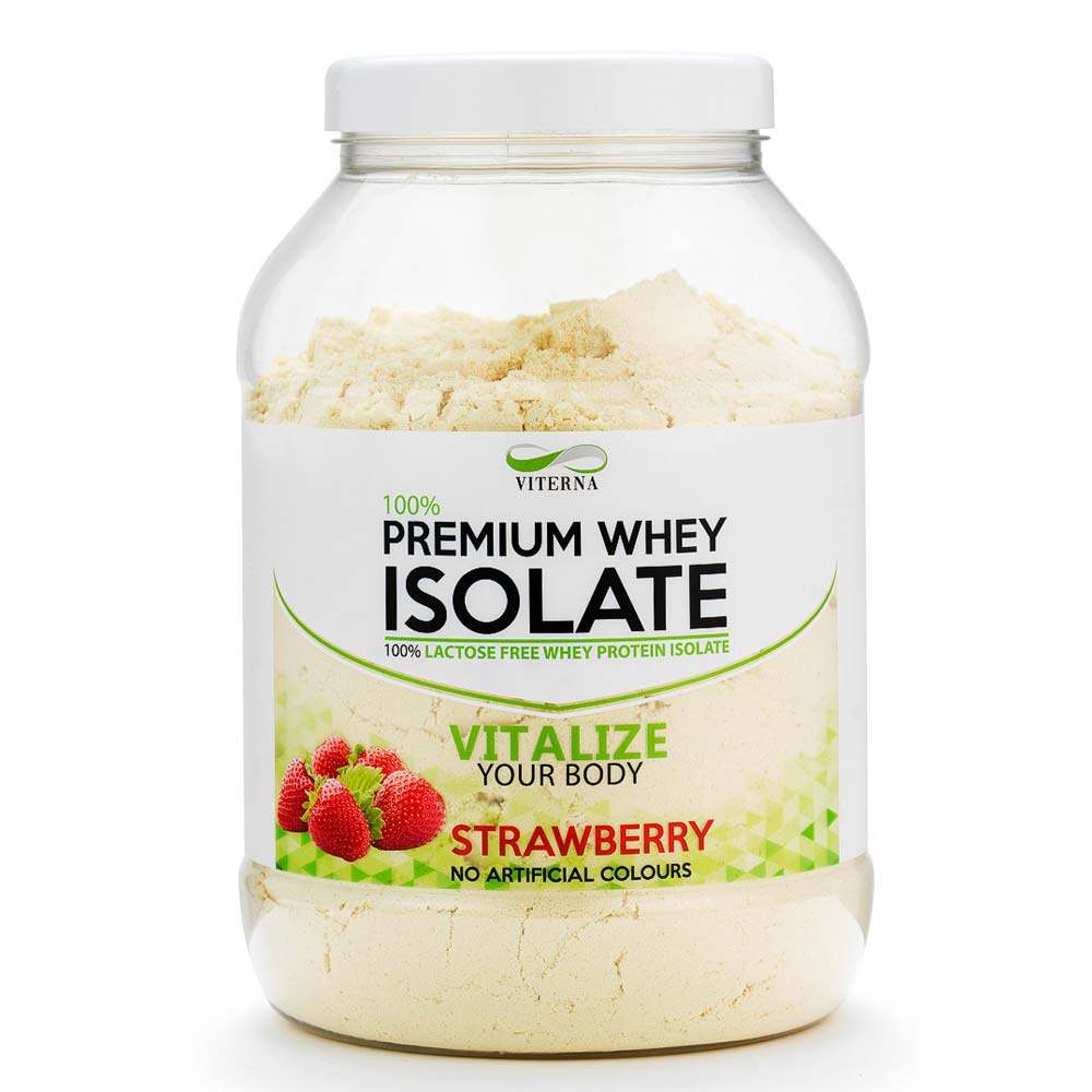 Viterna 100% Premium Whey Isolate 900 G Strawberry