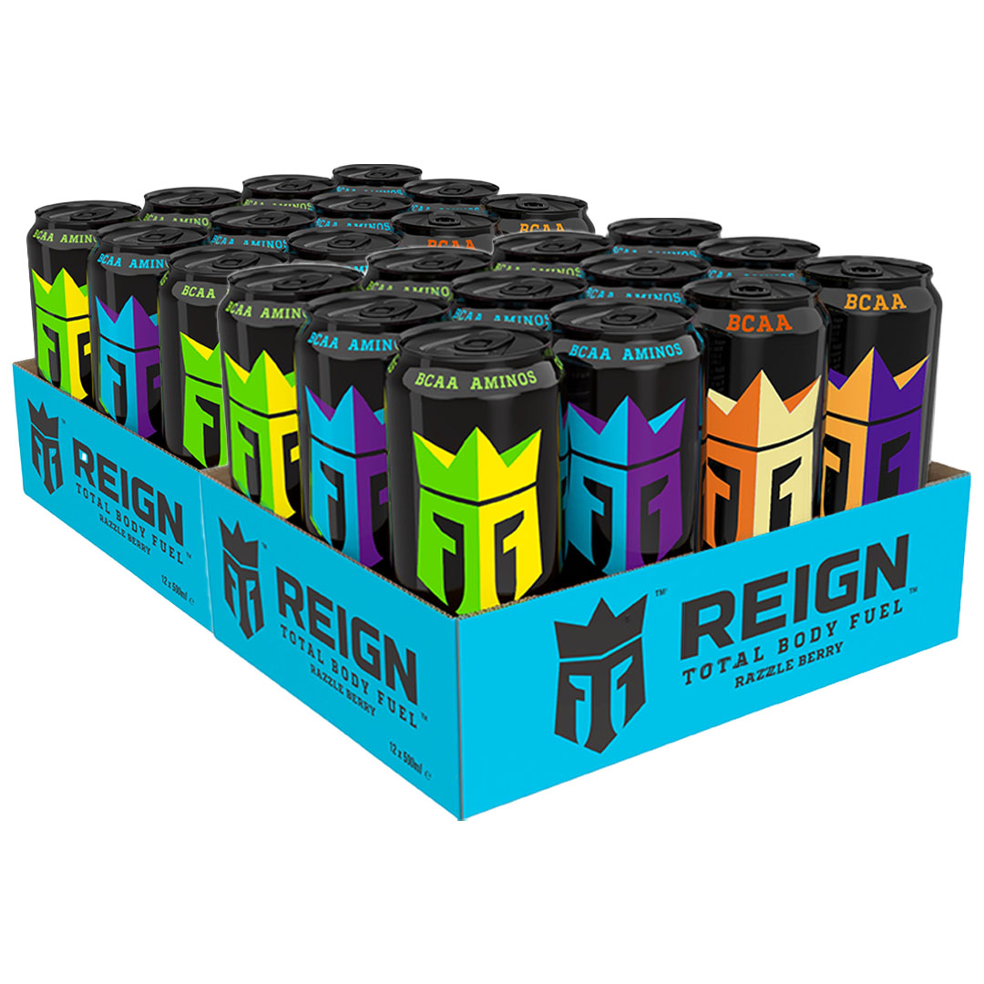 24 x Reign Total Body Fuel 500 ml Mixflak