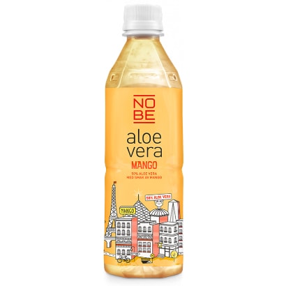 20 x NOBE Aloe Vera 500 ml Mango