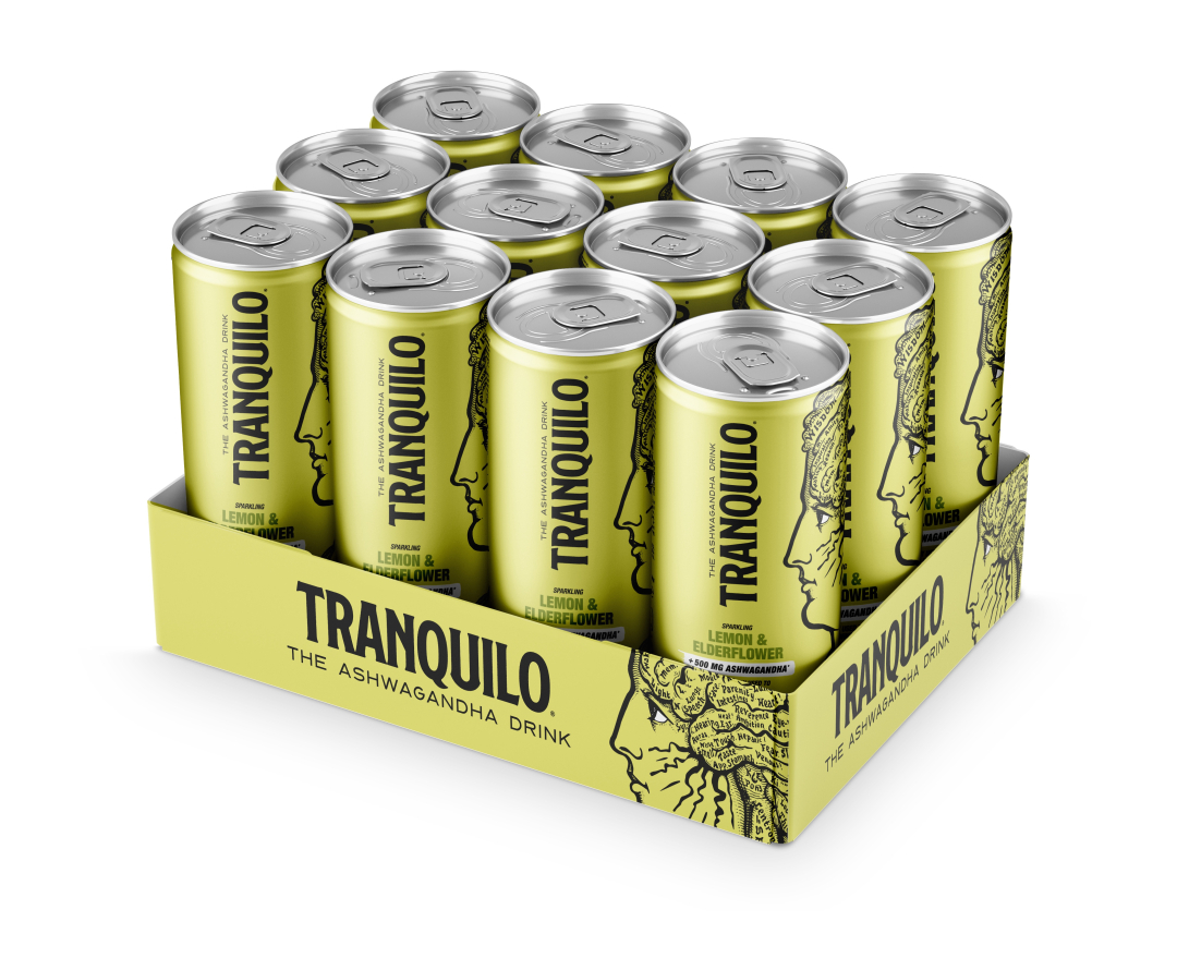 12 x Tranquilo 330 ml Citron/Fläder