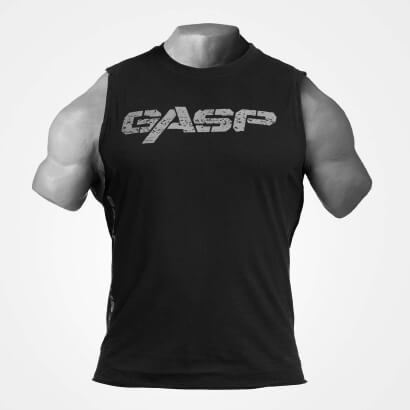 GASP Vintage Tank Black