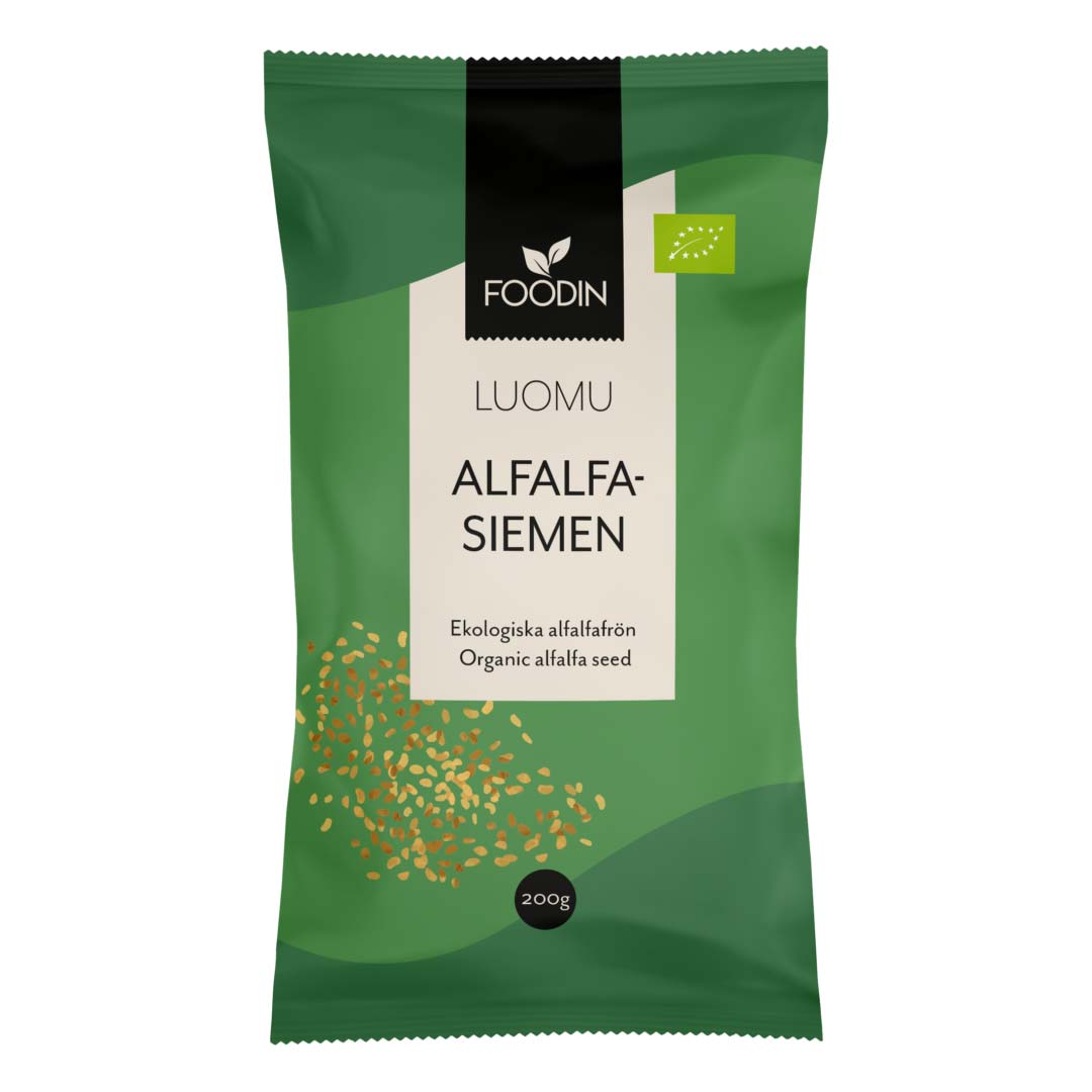 Foodin Organic Alfalfa Seeds 200 g